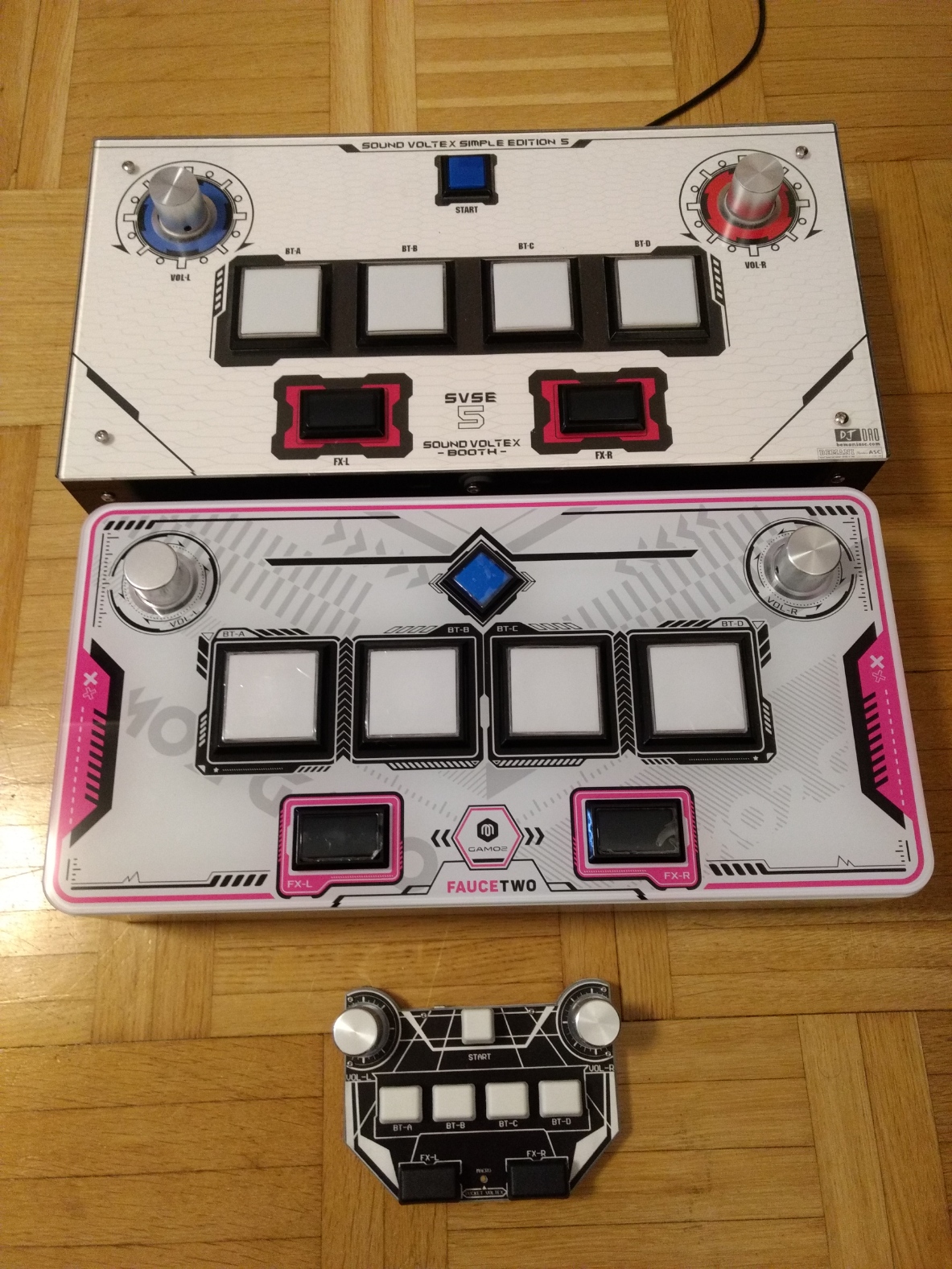 SOUND VOLTEX コントローラー FAUCETWO